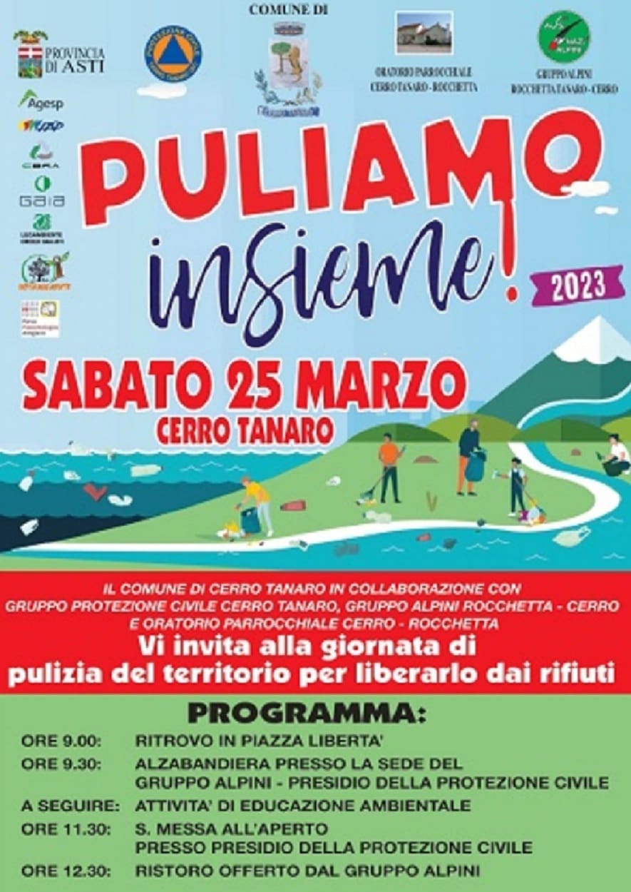 Cerro Tanaro | "Puliamo insieme!" (edizione 2023)