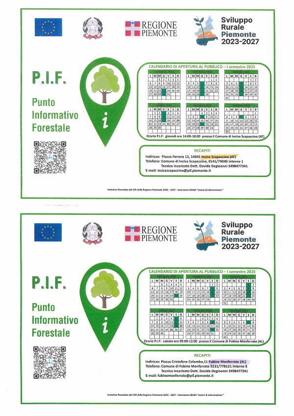 Punto Informativo Forestale 