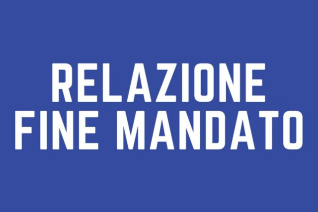 Relazione di fine mandato 2019/2024