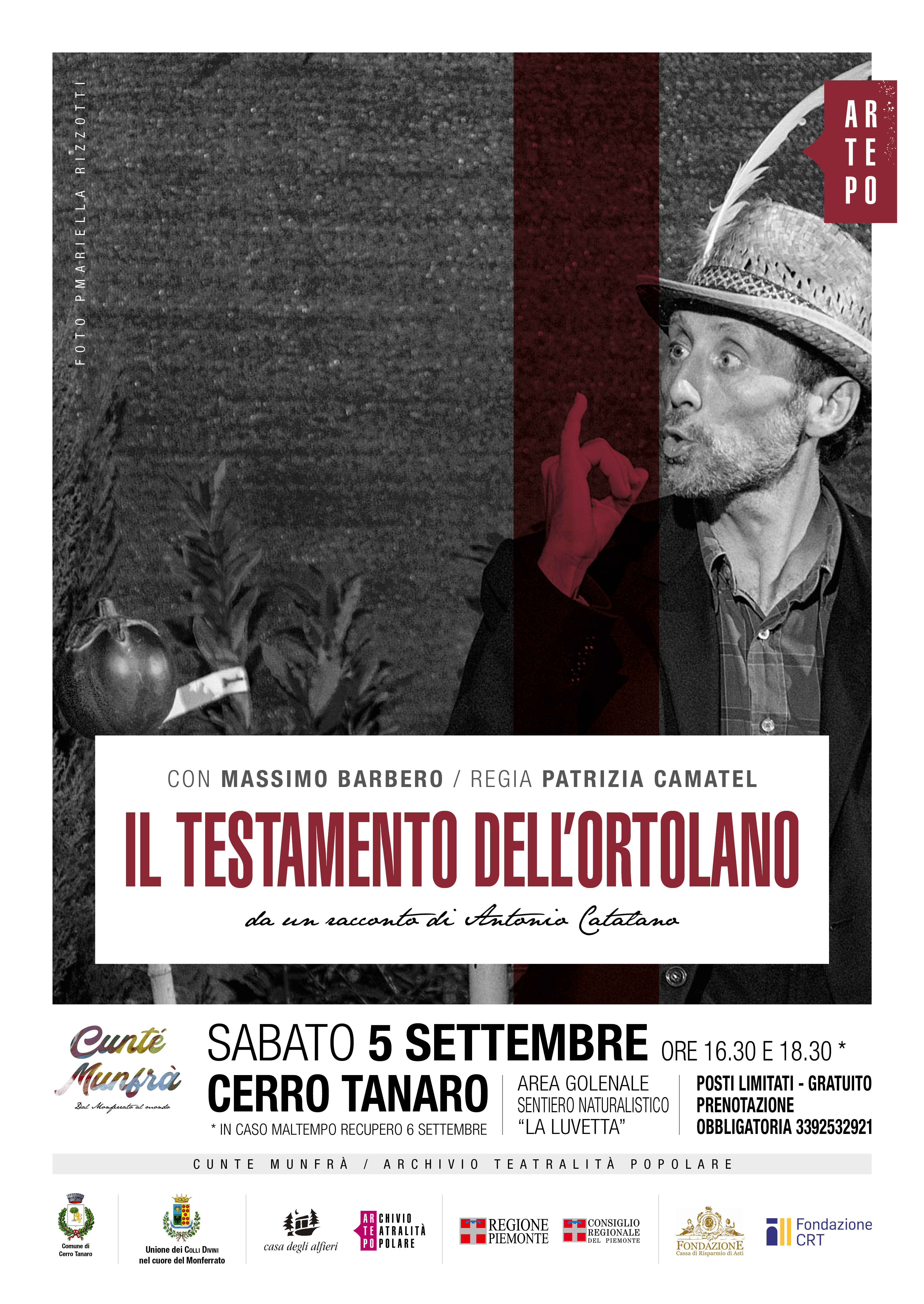 Spettacolo teatrale  "Il Testamento dell'Ortolano"