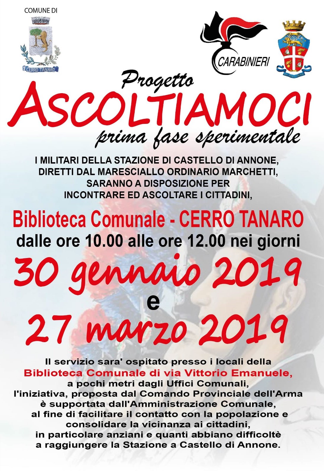 Progetto "Ascoltiamoci"