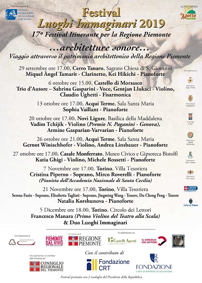 Calendario Festival Luoghi Immaginari 2019